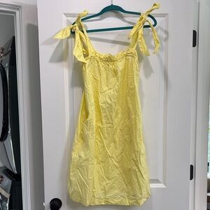 J. Crew Yellow Sundress